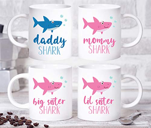 Baby Shark Family 11oz. Coffee Mug Gift Set