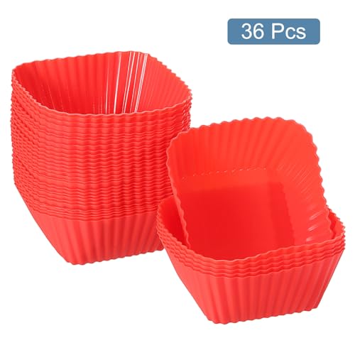 36Pcs Silicone Cupcake Baking Cups (36 Count)