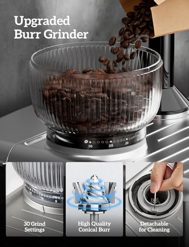 Smallest 58MM Espresso Machine with Grinder