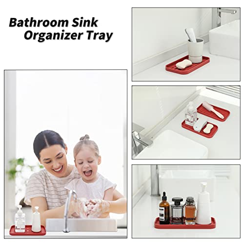 Silicone Kitchen Sink Organizer Tray for Multiple Usage