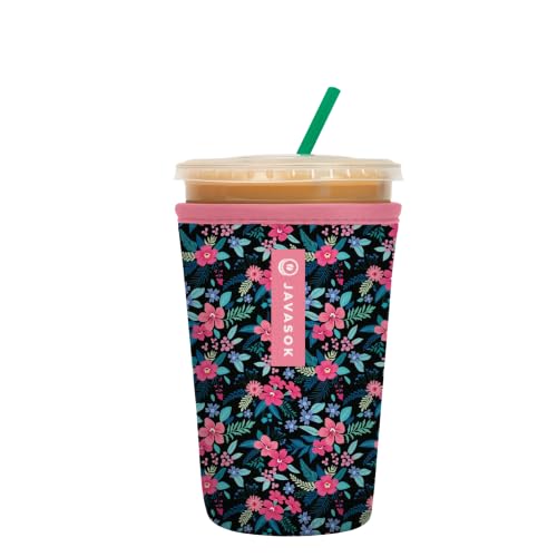 JavaSok Iced Coffee & Cold Soda Insulated Neoprene Cup Sleeve