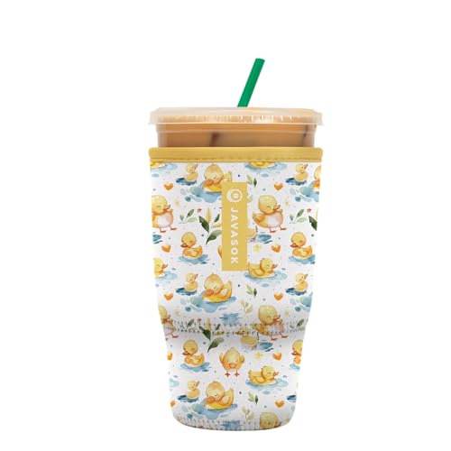 JavaSok Iced Coffee & Cold Soda Insulated Neoprene Cup Sleeve