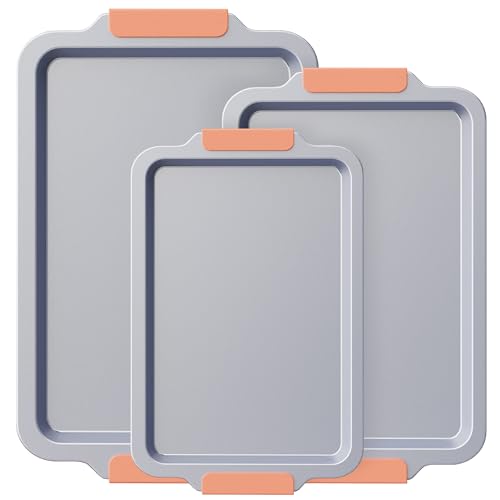 Non Stick Ceramic Baking Sheet Pan Set of 3 (3 Count)