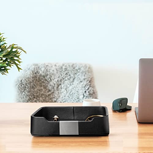 Leather Tray Organizer