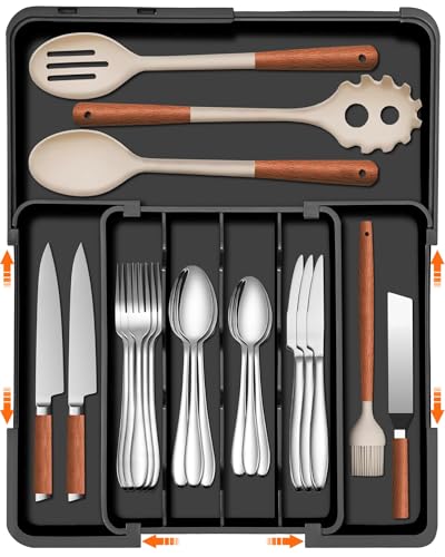 Expandable Silverware Drawer Organizer