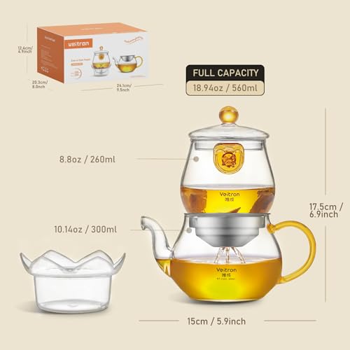 Glass Teapot Set