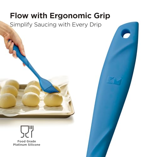 WaltzGrip Platinum Silicone Basting Pastry Brush (2 Count)