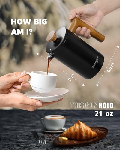 POLIVIAR French Press Coffee Maker