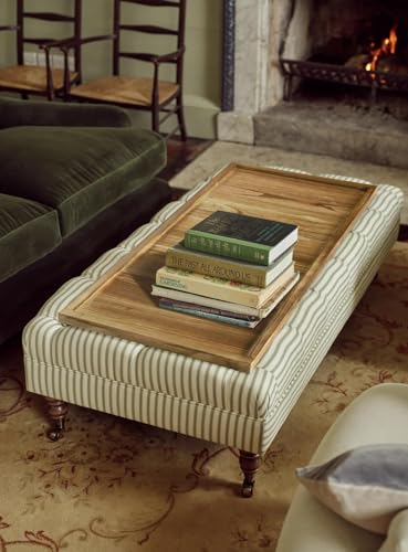 Extra Large Long Rectangle Ottoman Table Tray 40"x20"
