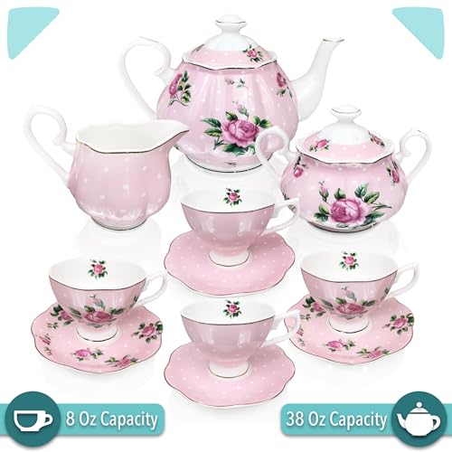 BTaT Floral Tea Sets for Adults