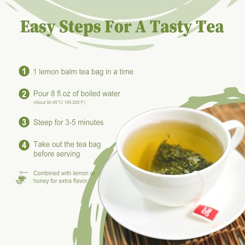 Lemon Balm Tea Bags (40 Count)