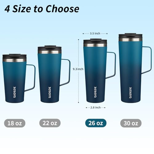 26oz Insulated Tumbler with Handle