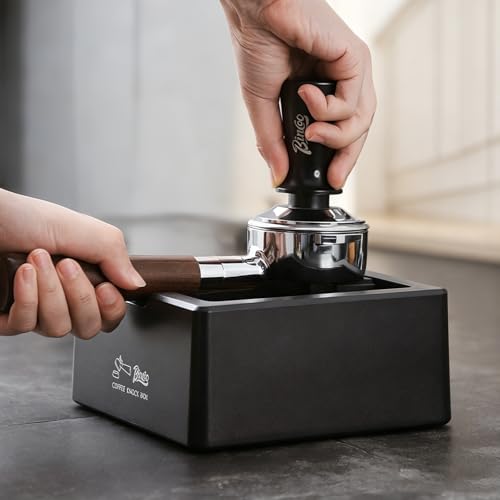 Square Espresso knock Box 16cm