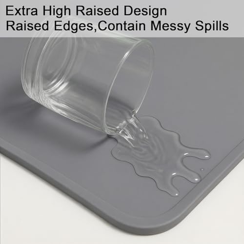 Silicone Mat 35.4"x23.6" Silicone Mats for Kitchen Counter Heat Resistant Mats for Countertop