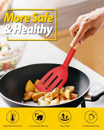 Pack of 2 Silicone Cooking Spatula (2 Count)