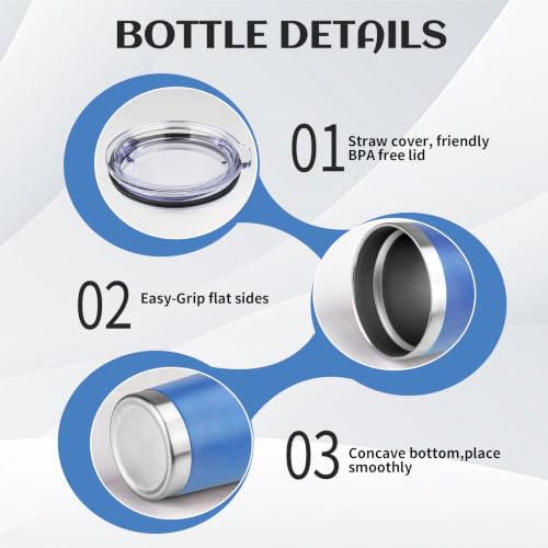 20oz Stainless Steel Travel Coffee Tumbler