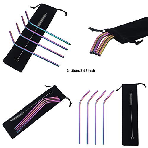 Stainless Steel Straws 8.5"