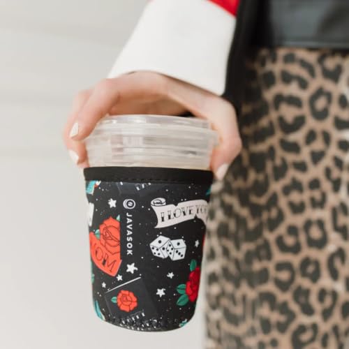JavaSok Iced Coffee & Cold Soda Insulated Neoprene Cup Sleeve