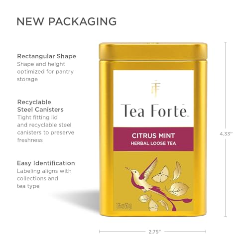 Citrus Mint Loose Leaf Tea Canister