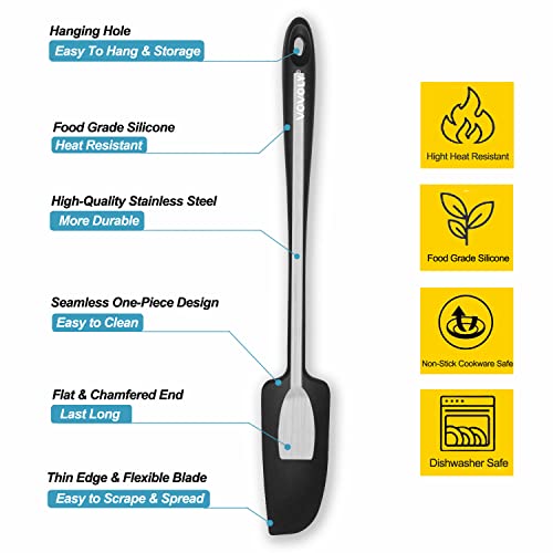 2 Pack Vovoly Silicone Jar Spatulas (2 Count)