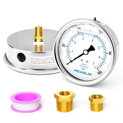 0~100Psi Stainless Steel 1