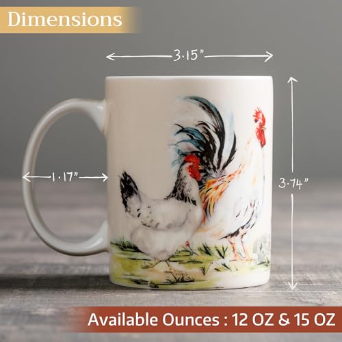 Coffee Mug with Handles Tea Cups