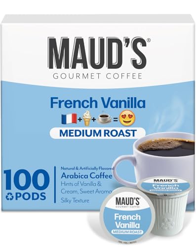 French Vanilla Medium Roast Coffee Pods (100 Count)