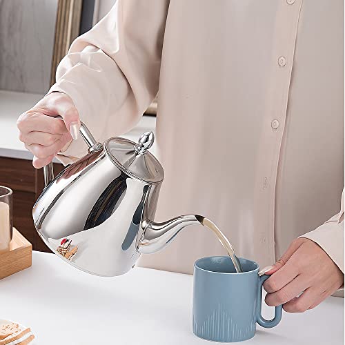 Stainless Steel Teapot with Infuser 1500ml