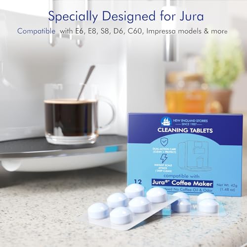 Jura Compatible Cleaning Tablets 12 (12 Count)