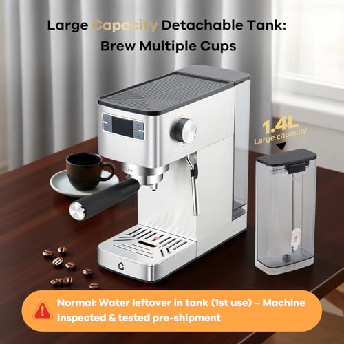 Compact 20 Bar Espresso Machine