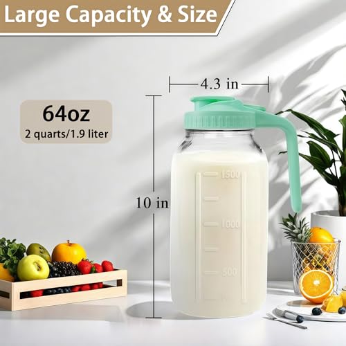 2 Pack 64oz 2 quart