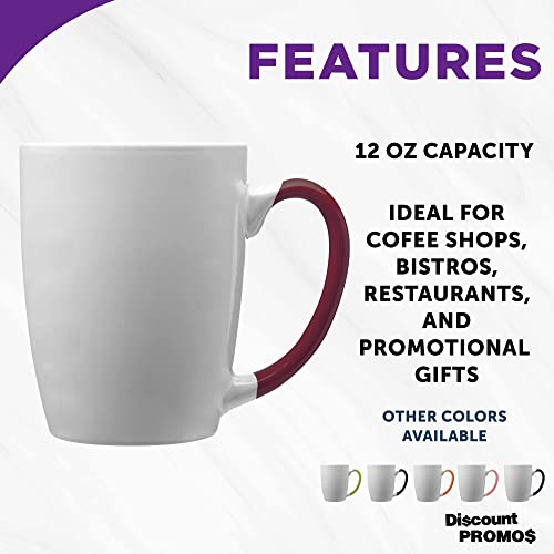 Java Two Tone Coffee Mugs 12 oz. Set of 10 (10 Count)