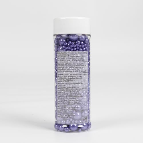 Purple Sprinkles 130g (4.58 Ounce)