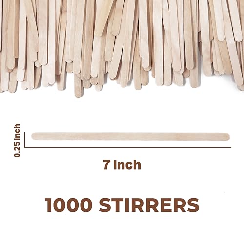 Birch Wood Coffee Stirrers