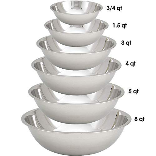 Stainless Steel Mixing Bowls Set for Kitchen