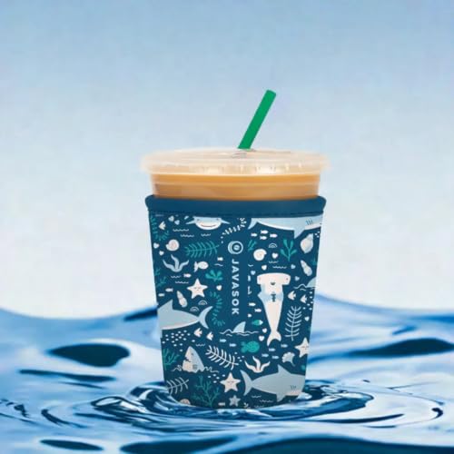 JavaSok Iced Coffee & Cold Soda Insulated Neoprene Cup Sleeve
