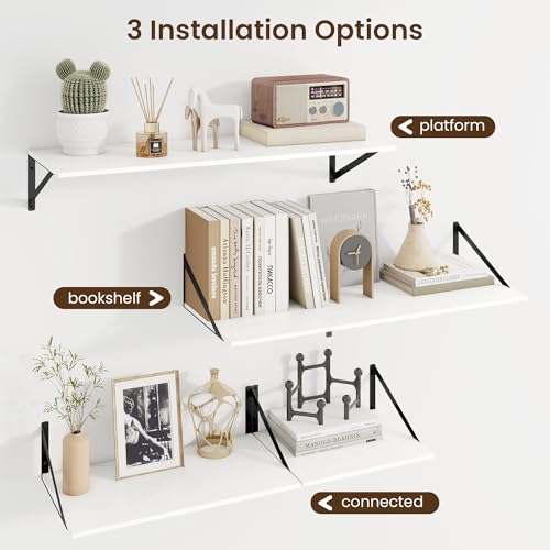 Floating Shelves for Wall (2 Count)