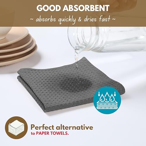 Cotton Dish Towel & Dishcloth Set (8 Count)