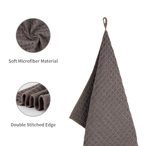 6 Pack Microfiber Espresso Barista Cleaning Towels (6 Count)