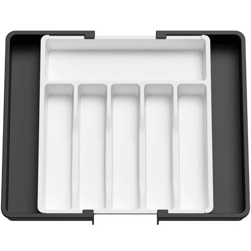 Extra Large Silverware Drawer Organizer