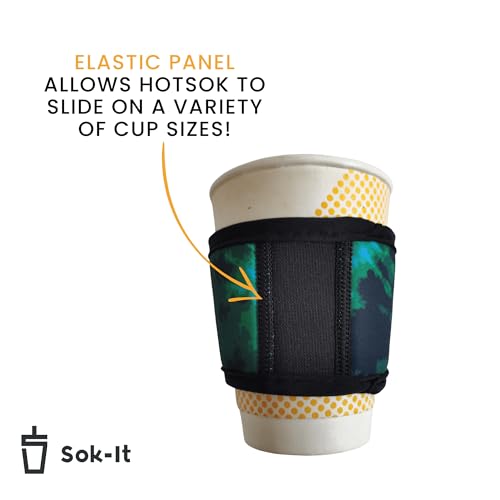 HotSok Coffee & Tea Reusable Insulated Neoprene Cup Sleeve