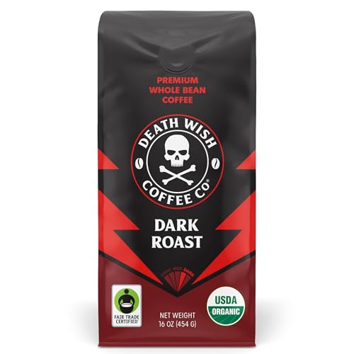 Organic Dark Roast Whole Bean Coffee (16 Ounce)