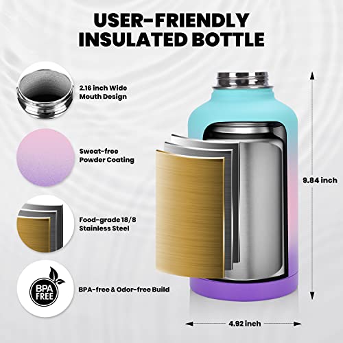 Insulated Water Bottle 64 oz