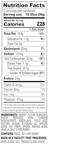 Nadel NATURALLY DELICIOUS APPLE SPICE CAKE SLICES (32 Ounce)
