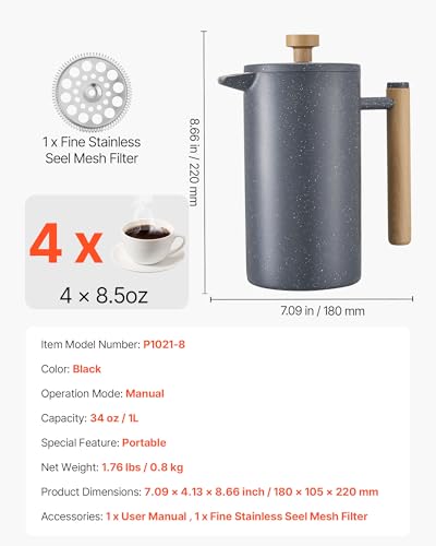 French Press Coffee Maker