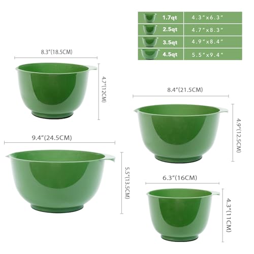 Classic Mixing Bowls Set of 4