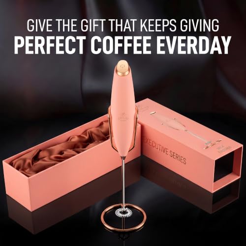Powerful Milk Frother Wand With Duracell Batteries