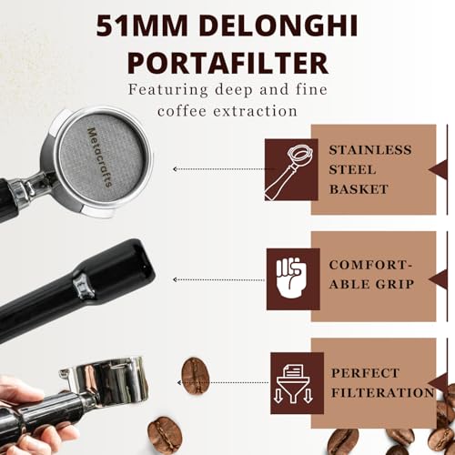 Espresso Portafilter 51mm Bottomless