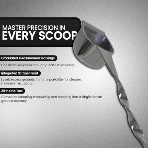Twist Coffee Spoon Stainless Steel Long Handle Espresso Scoop