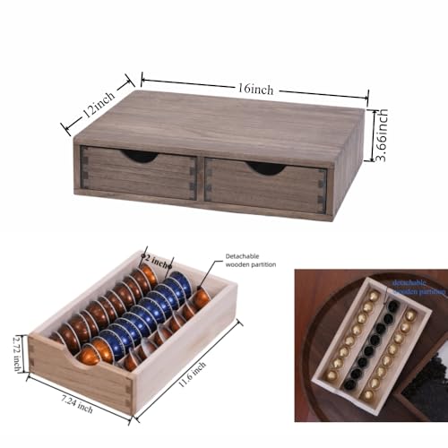 Coffee Pods Storage Drawer Holder for Capsules